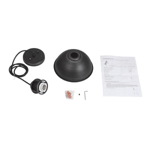 LightFixturesUSA - (OpenBox) Industrial Single Pot Lid Dome Pendant - Pendant Light - 2 Packs - 