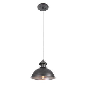 LightFixturesUSA - (OpenBox) Industrial Single Pot Lid Dome Pendant - Pendant Light - 2 Packs - 