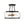 LightFixturesUSA - (OpenBox) Modern Farmhouse Drum Glass Semi Flush Mount - Ceiling Light - 