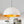 LightFixturesUSA - (OpenBox) Oversized Metal Dome Pendant Light - Chandelier - Distressed White - 15 in.