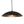 Load image into Gallery viewer, LightFixturesUSA - (OpenBox) Vintage Oversized Flat Dome Metal Pendant Light - Chandelier - Black+Gold - 1 - Lt
