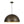 LightFixturesUSA - Oversized Antique Dark Rust Iron Dome Pendant Light - Pendant Light - 23 in. - 