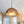 Load image into Gallery viewer, LightFixturesUSA - Oversized Metal Dome Pendant Light - Chandelier - Distressed Gold - 15 in.
