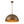 Load image into Gallery viewer, LightFixturesUSA - Oversized Vintage Bronze Metal Dome Pendant Light - Chandelier - 23 in. - 
