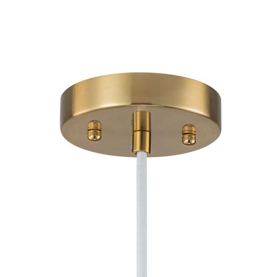 LightFixturesUSA - Pleated White Linen Conical Drum Cage Pendant Light - Ceiling Light - 17.7 in - 