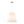 LightFixturesUSA - Pleated White Linen Conical Drum Cage Pendant Light - Ceiling Light - 17.7 in - 