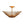 LightFixturesUSA - Radiant Antique Gild Gold Foiled Sunburst Round Semi Flush Mount - Ceiling Light - 16.9 in. - 
