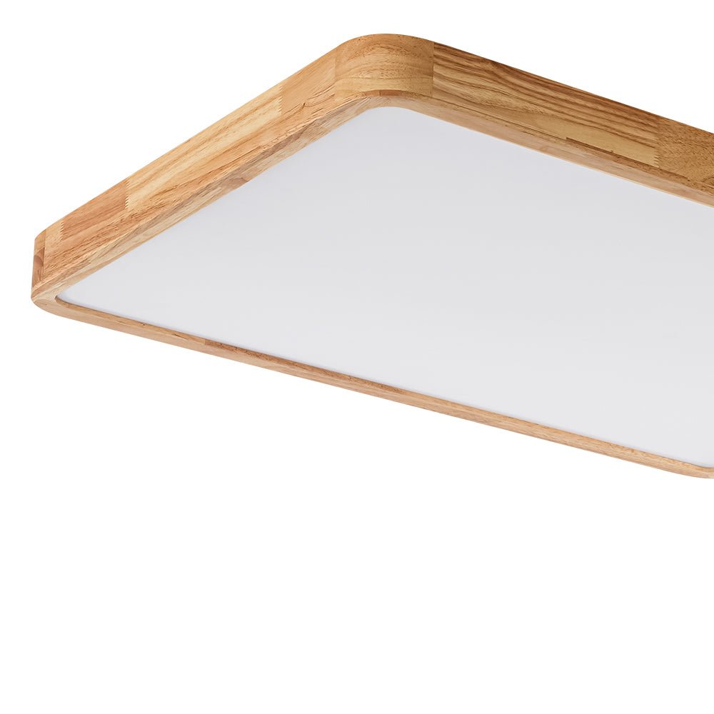 Rectangle LED Flush Mount Light | LightFixturesUSA, Rectangle Ceiling ...