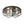 LightFixturesUSA - Retro 3 - Light Round Seeded Glass Flush Mount Light - Ceiling Light - Oil Rubbed Bronze - 