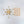 LightFixturesUSA - Retro Bloom 12 - Light Amber Glass Bubble Semi Flush Chandelier - Chandelier - Brass - 