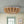 LightFixturesUSA-Retro Mocha Brown Glass Pleated Flower Ceiling Light-Ceiling Light-13.8 in-