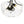 LightFixturesUSA - Round Drum Hammered Glass Semi Flush Mount - Ceiling Light - Black - 