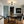 Load image into Gallery viewer, LightFixturesUSA - Round Drum Hammered Glass Semi Flush Mount - Ceiling Light - Black - 
