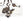 LightFixturesUSA - Round Drum Hammered Glass Semi Flush Mount - Ceiling Light - Oil - Rubbed Bronze (Exclusive Offer) - 