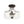 Load image into Gallery viewer, LightFixturesUSA - Round Drum Hammered Glass Semi Flush Mount - Ceiling Light - Oil - Rubbed Bronze (Exclusive Offer) - 
