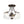 Load image into Gallery viewer, LightFixturesUSA - Round Drum Hammered Glass Semi Flush Mount - Ceiling Light - Oil - Rubbed Bronze (Exclusive Offer) - 
