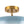 LightFixturesUSA - Round Gradient Blue Opal Art Glass Semi Flush Mount - Ceiling Light - 11.8 in - 