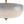LightFixturesUSA - Round Gradient Blue Opal Art Glass Semi Flush Mount - Ceiling Light - 11.8 in - 
