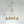 LightFixturesUSA - Royal Brass Crown Candle Style Crystal Drops Round Chandelier - Chandelier - Brass - 