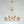 LightFixturesUSA - Royal Brass Crown Candle Style Crystal Drops Round Chandelier - Chandelier - Brass - 