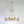 LightFixturesUSA - Royal Brass Crown Candle Style Crystal Drops Round Chandelier - Chandelier - Brass - 