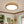 LightFixturesUSA - Rustic Dimmable LED Walnut Wooden Round Ceiling Light - Ceiling Light - 15.7 in - 
