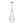LightFixturesUSA - Rustic Hemp Rope Distressed White Glass Globe Pendant Light - Pendant Light - 12.6 in - 