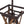 LightFixturesUSA - Rustic Industrial 1 - Light Square Cross Cage Pendant Light - Pendant Light - 1 - Light - 