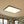 LightFixturesUSA - Rustic Rectangle Walnut Wooden Dimmable LED Flush Mount - Ceiling Light - Wooden (Pre - Order & 2 - 4 Weeks) - 