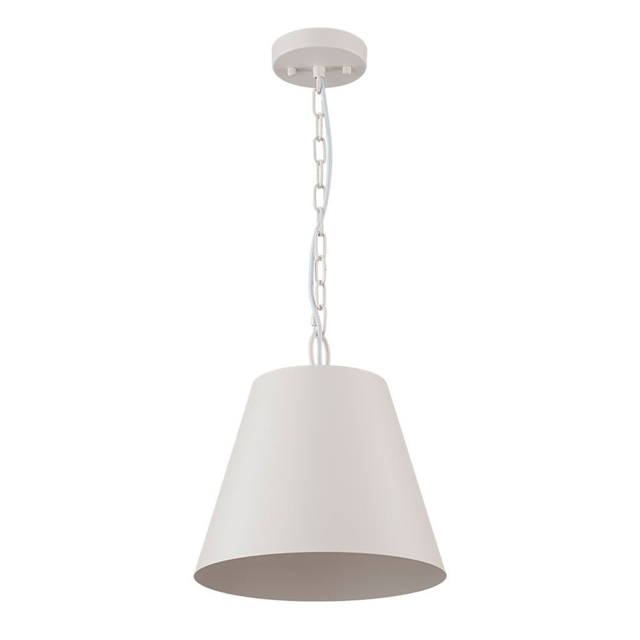 LightFixturesUSA - Scandinavian 1 - Light Geometric White Kitchen Pendant Light - Pendant Light - Bell - 