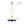 LightFixturesUSA-Scandinavian Brass Blue Round Dimmable LED Pendant-Pendant Light-16 in-