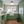 LightFixturesUSA - Scandinavian Brass White Round Dimmable LED Semi Flush Light - Ceiling Light - Green (5CCT & Pre - Order) - 