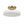 LightFixturesUSA - Scandinavian Brass White Round Dimmable LED Semi Flush Light - Ceiling Light - White - 