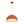LightFixturesUSA-Scandinavian Colored Wide Metal Dome Kitchen Pendant Light-Pendant Light-Orange-