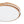 LightFixturesUSA - Scandinavian Dimmable LED Round Wood Grain Flush Mount - Ceiling Light - 20.5 in - 