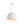 LightFixturesUSA - Scandinavian Oversized Iron White Bell Dome Pendant Light - Chandelier - White - 