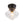 LightFixturesUSA - Schoolhouse 1 - light Round Clear Glass Shade Semi Flush Mount - Ceiling Light - Black - 