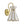 LightFixturesUSA - Sculptural Bloom 1 - Light Brass Capiz Shell Glass Wall Sconce - Wall Sconce - 2 Packs - 