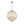 LightFixturesUSA-Sculptural Glam 6-Light Distressed Gold Crystal Orb Chandelier-Chandelier-22 in-