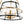 LightFixturesUSA - Seeded Glass Drum Semi Flush Mount / Pendant Light - Ceiling Light - 14 in - 