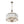 LightFixturesUSA - Shabby Chic Antique Silver Crystal Cage Pendant Light - Chandelier - 21.7 in. - 