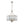 LightFixturesUSA - Shabby Chic Antique Silver Crystal Cage Pendant Light - Chandelier - 21.7 in. - 