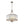 Load image into Gallery viewer, LightFixturesUSA - Shabby Chic Antique Silver Crystal Cage Pendant Light - Chandelier - 21.7 in. - 
