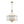 LightFixturesUSA-Shabby Chic Antique Silver Crystal Cage Pendant Light-Chandelier-Gold-