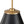 LightFixturesUSA - Shaker Brass Black 1 - Light Metal Conical Kitchen Pendant - Pendant Light - 15 in - 