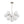 Load image into Gallery viewer, LightFixturesUSA - Shine Lustre Opal Glass Bubble Sputnik Semi Flush Chandelier - Chandelier - Brass - 
