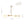 LightFixturesUSA - Shine Opal Glass Globe Linear Branch Island Chandelier - Chandelier - Brass - 