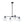 LightFixturesUSA - Simple 4 - light Clear Glass Globe Round Sputnik Chandelier - Chandelier - Black - 