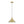 LightFixturesUSA - Simple Brass 1 - Light Metal Flat Conical Kitchen Pendant - Pendant Light - 11 in - 