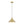 LightFixturesUSA - Simple Brass 1 - Light Metal Flat Conical Kitchen Pendant - Pendant Light - 11 in - 